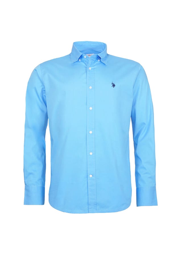 Рубашка повседневная рубашка поплиновая рубашка U.S. Polo Assn., синий
Рубашка повседневная рубашка поплиновая рубашка U.S. Polo Assn., синий