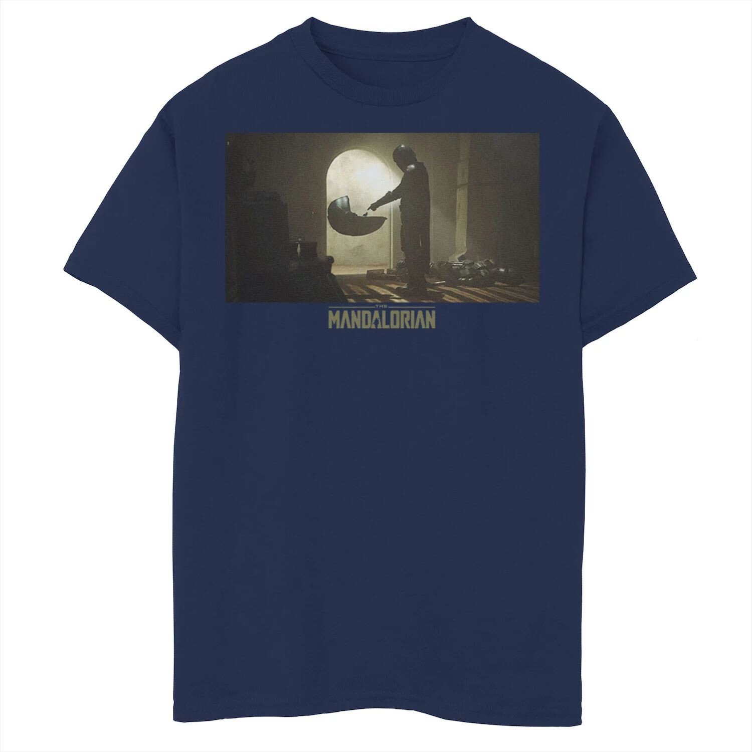 Футболка с графическим изображением панели «Первая встреча» для мальчиков 8–20 лет, «Звездные войны», «Мандалорец», «Дитя» Star Wars, синий 
Футболка с графическим изображением панели «Первая встреча» для мальчиков 8–20 лет, «Звездные войны», «Мандалорец», «Дитя» Star Wars, синий