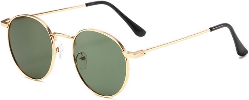 Ретро-классические круглые мужские солнцезащитные очки в металлической оправе, модные прозрачные линзы с градиентом цвета океана, защита от УФ-излучения UV400, женские солнцезащитные очки в стиле панк TKKTLLT, Golden Dark Green
Ретро-классические круглые мужские солнцезащитные очки в металлической оправе, модные прозрачные линзы с градиентом цвета океана, защита от УФ-излучения UV400, женские солнцезащитные очки в стиле панк TKKTLLT, Golden Dark Green