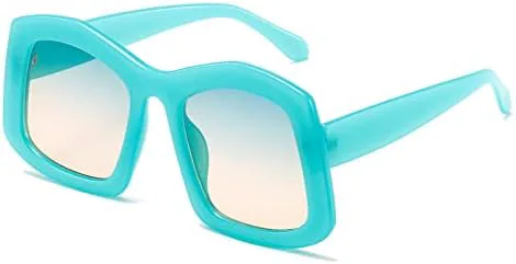 Винтажные солнцезащитные очки больших размеров конфетных оттенков для женщин, розовые градиентные плоские солнцезащитные очки для женщин MTZJH, Green Yellow
Винтажные солнцезащитные очки больших размеров конфетных оттенков для женщин, розовые градиентные плоские солнцезащитные очки для женщин MTZJH, Green Yellow