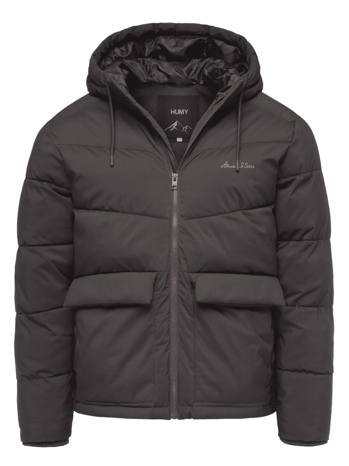 Зимняя куртка с капюшоном серого цвета Humy
Зимняя куртка с капюшоном серого цвета Humy
