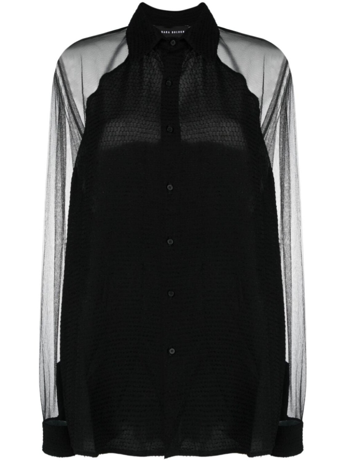 Barbara Bologna полупрозрачная рубашка с длинными рукавами, черный
Barbara Bologna полупрозрачная рубашка с длинными рукавами, черный