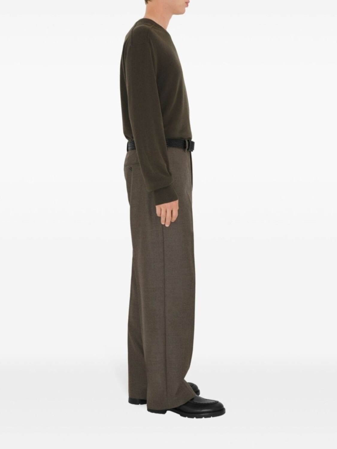 Burberry шерстяные брюки строгого кроя, коричневый
Burberry шерстяные брюки строгого кроя, коричневый