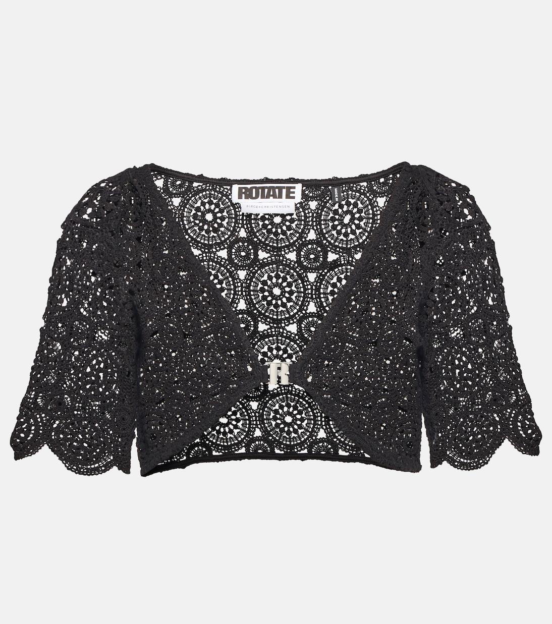 Топ из смеси хлопка и пряжи Миландран Rotate, черный
Топ из смеси хлопка и пряжи Миландран Rotate, черный