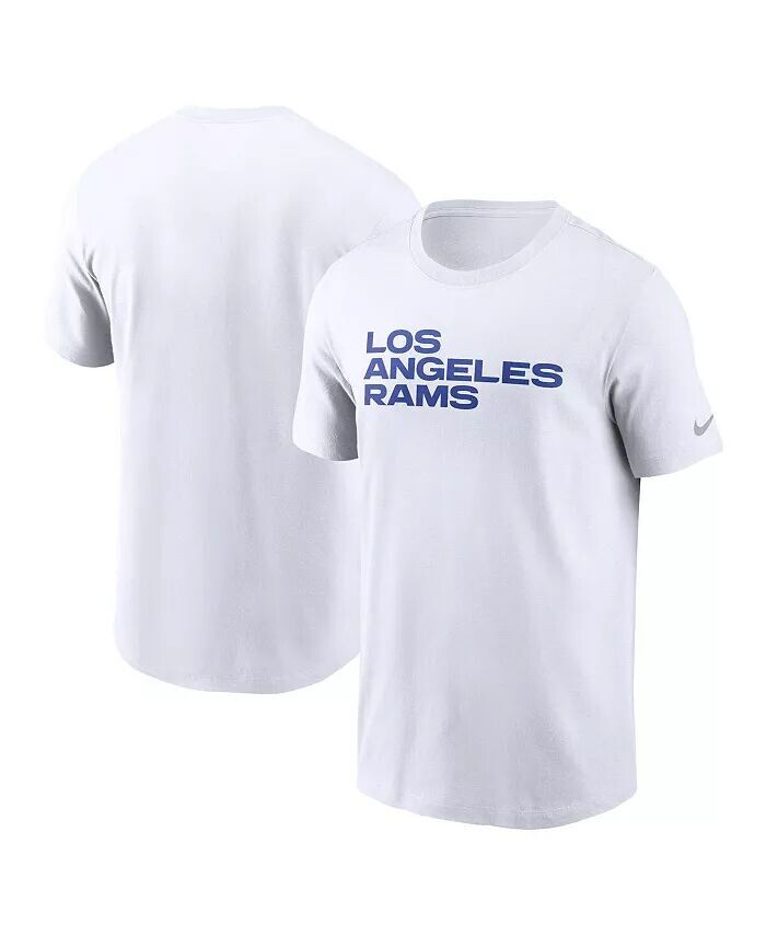 Мужская белая футболка Los Angeles Rams Primetime с надписью Essential Nike, белый
Мужская белая футболка Los Angeles Rams Primetime с надписью Essential Nike, белый