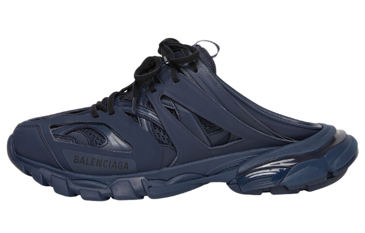 Мужские мюли Balenciaga Track 1.0, темно-синий 
Мужские мюли Balenciaga Track 1.0, темно-синий