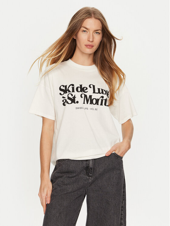 Футболка стандартного кроя Vicolo, экрю 
Футболка стандартного кроя Vicolo, экрю