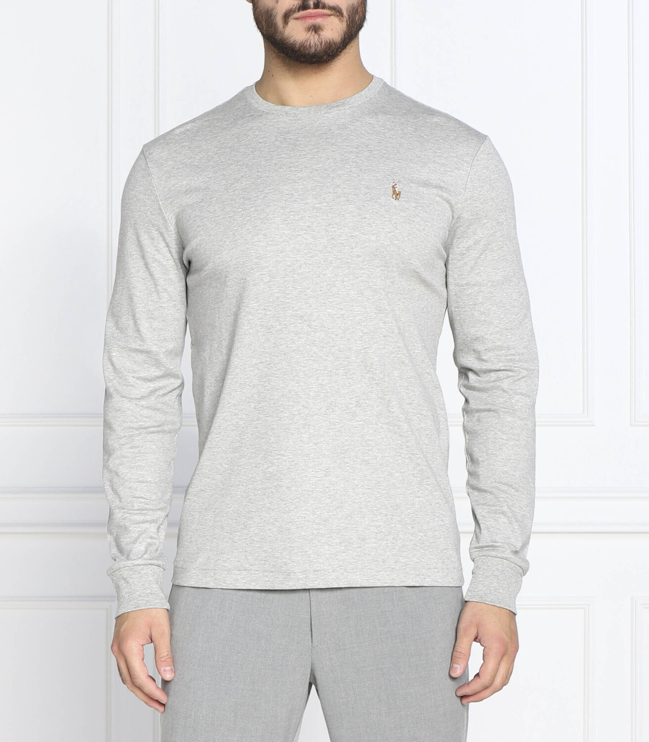 Лонгслив POLO RALPH LAUREN custom slim fit, серый
Лонгслив POLO RALPH LAUREN custom slim fit, серый