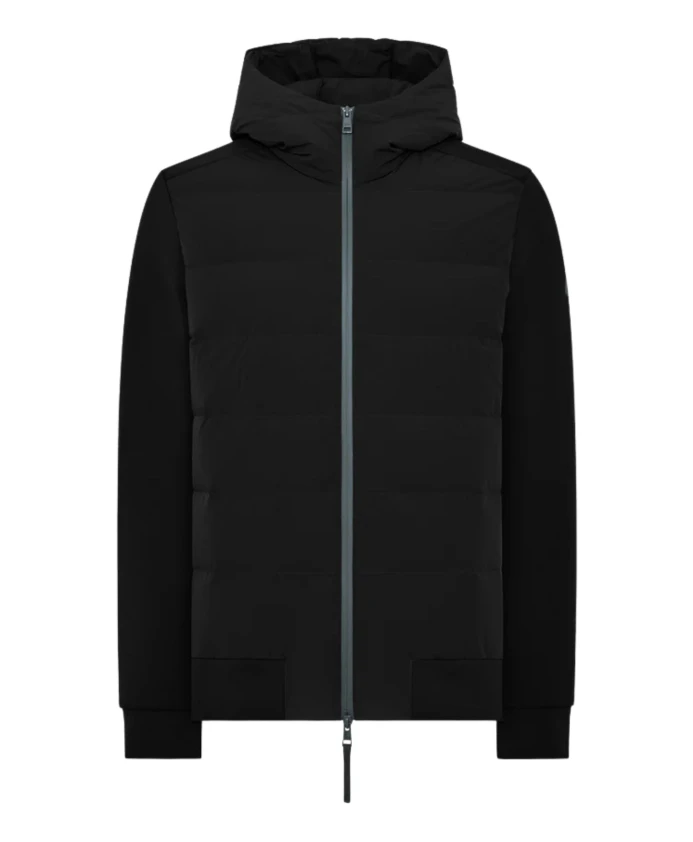 Черная стеганая куртка с капюшоном Duno, черный
Черная стеганая куртка с капюшоном Duno, черный