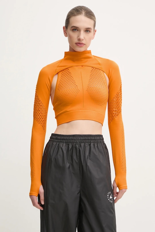 Лонгслив Adidas By Stella Mccartney, оранжевый
Лонгслив Adidas By Stella Mccartney, оранжевый