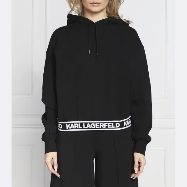 Толстовка обычного кроя на клеевой основе Karl Lagerfeld, черный
Толстовка обычного кроя на клеевой основе Karl Lagerfeld, черный