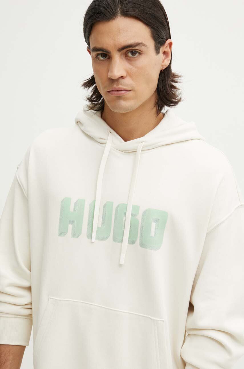 Толстовка HUGO из хлопка, бежевый
Толстовка HUGO из хлопка, бежевый