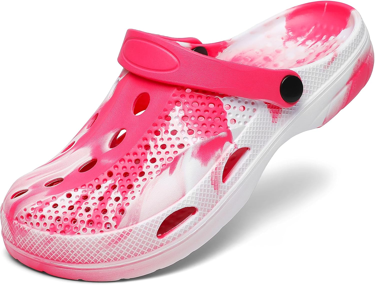 Сабо с поддержкой свода стопы SOSOWHLTE для мужчин и женщин, универсальная садовая обувь, удобные сандалии-тапочки для пляжа и повседневного ношения, белый/розовый
Сабо с поддержкой свода стопы SOSOWHLTE для мужчин и женщин, универсальная садовая обувь, удобные сандалии-тапочки для пляжа и повседневного ношения, белый/розовый