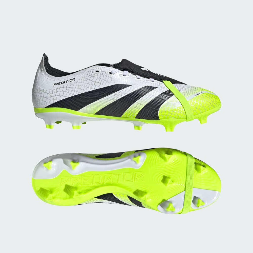 Бутсы Adidas Predator League Fold-Over Tongue Firm/Multi-Ground Cleats, цвет Cloud White/Core Black/Lucid Lemon
Бутсы Adidas Predator League Fold-Over Tongue Firm/Multi-Ground Cleats, цвет Cloud White/Core Black/Lucid Lemon