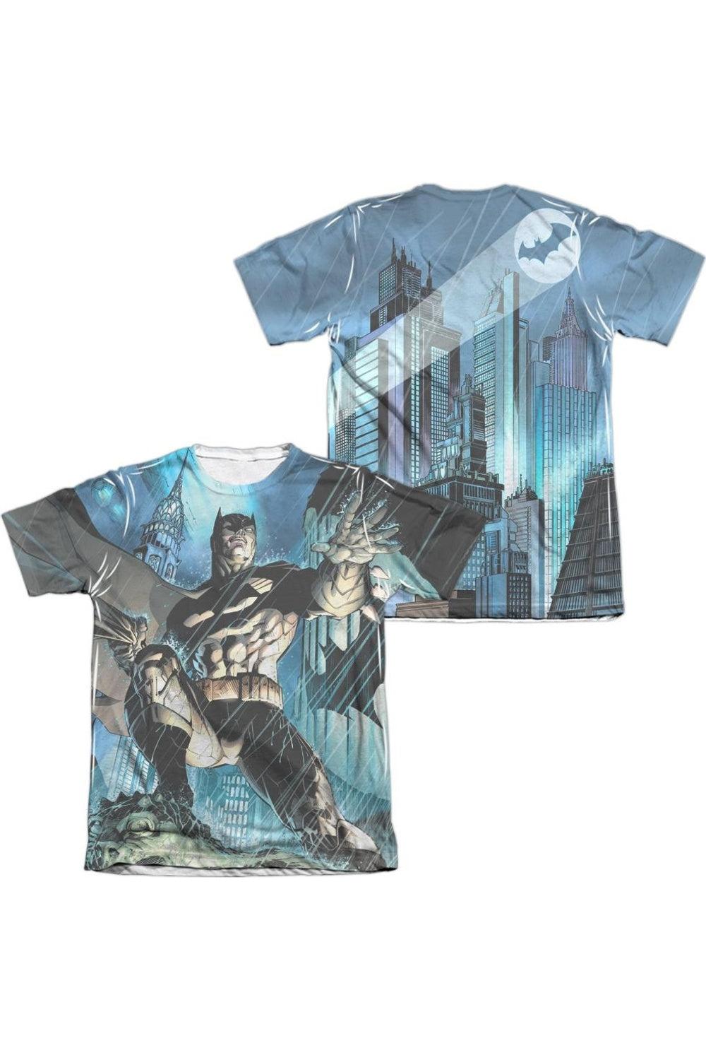 Футболка с коротким рукавом Batman Rainy Rooftop (принт спереди/сзади) для взрослых из полиэстера/хлопка Gildan, белый
Футболка с коротким рукавом Batman Rainy Rooftop (принт спереди/сзади) для взрослых из полиэстера/хлопка Gildan, белый