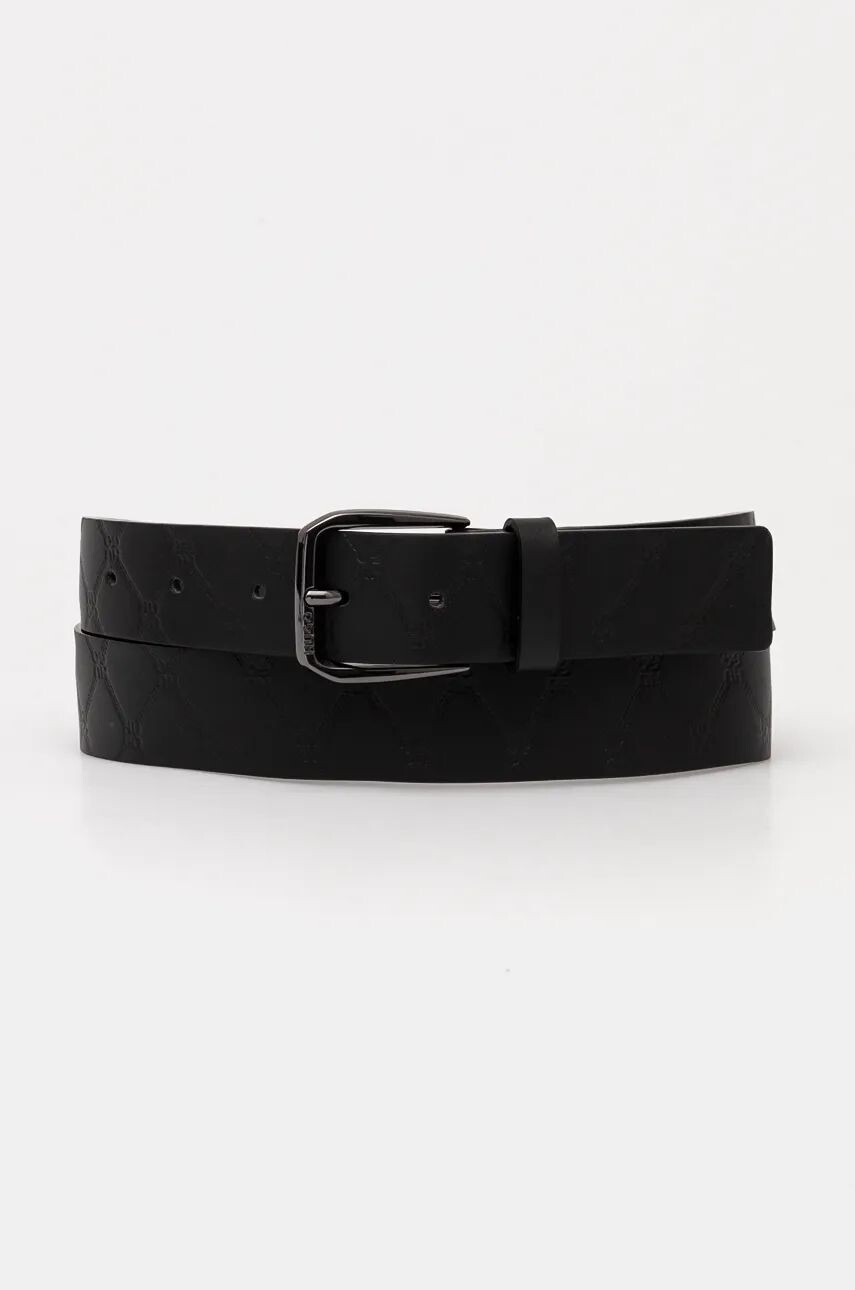 Кожаный ремень HUGO, черный 
Кожаный ремень HUGO, черный