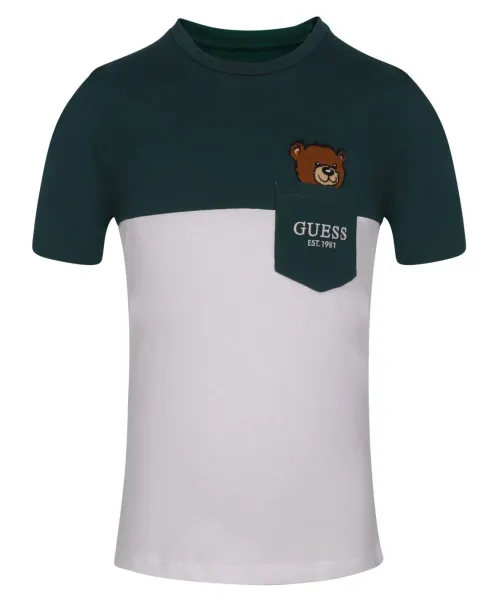 Футболка Regular fit Guess, белый 
Футболка Regular fit Guess, белый