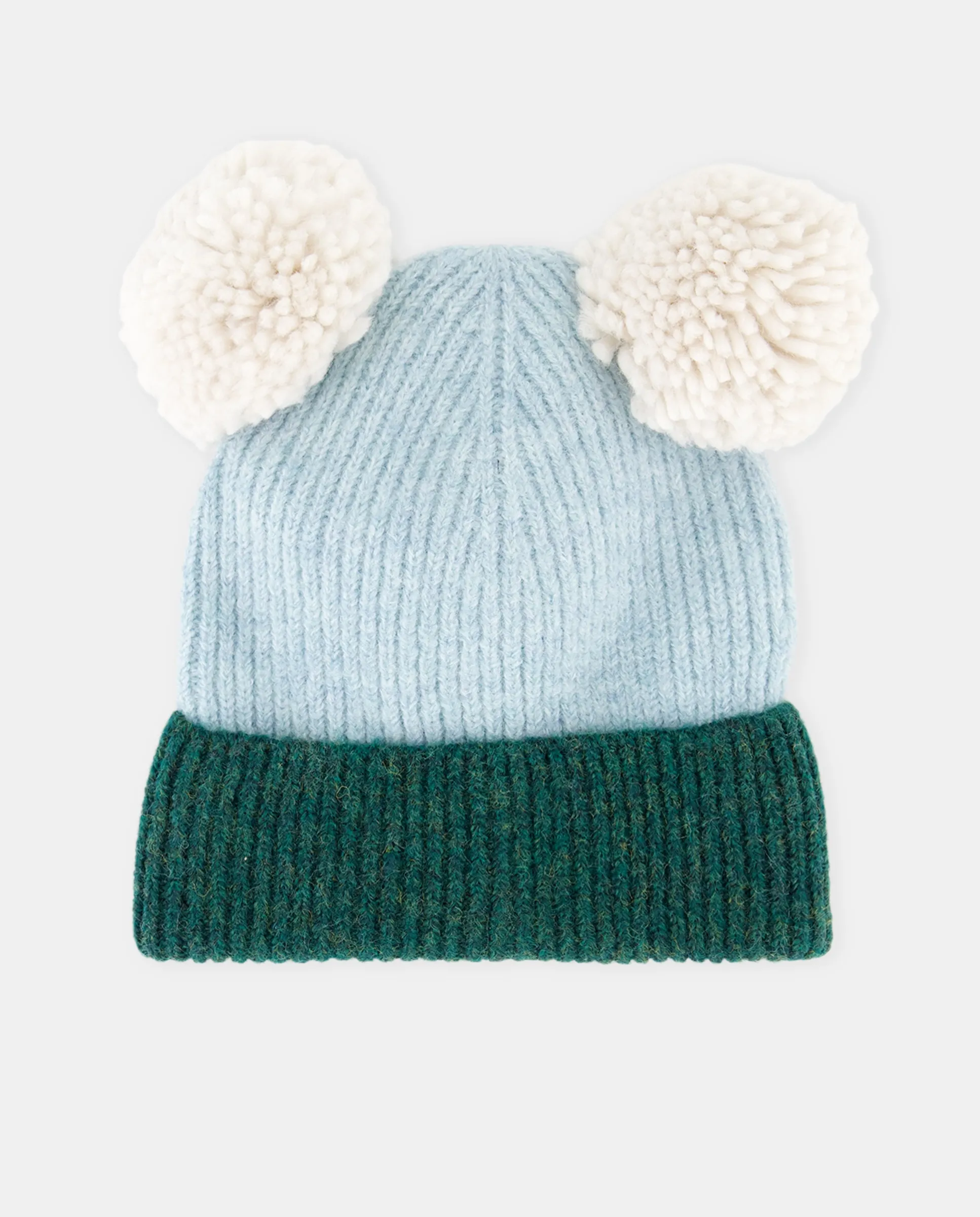Двухцветная детская шапочка с помпонами Baby El Corte Inglés, светло-зеленый
Двухцветная детская шапочка с помпонами Baby El Corte Inglés, светло-зеленый