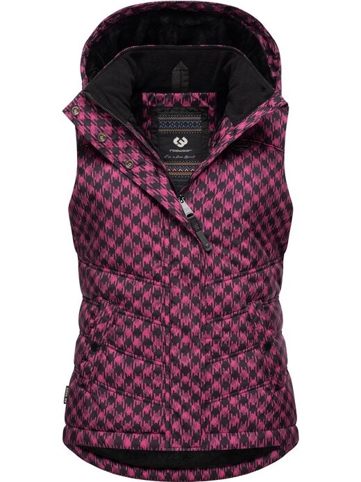 Стеганый жилет с принтом hesty Ragwear, фуксия
Стеганый жилет с принтом hesty Ragwear, фуксия