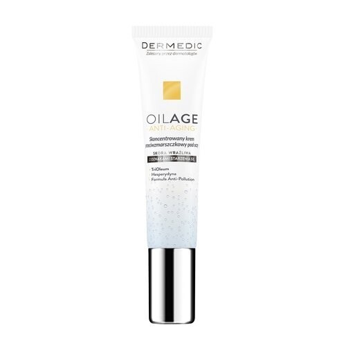 Dermedic, Oilage, концентрированный крем для глаз против морщин, 15 г
Dermedic, Oilage, концентрированный крем для глаз против морщин, 15 г