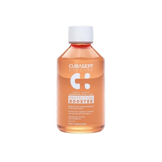 Ополаскиватель для рта Fruit Sensation + CPC, 500 мл Curasept, Daycare Booster, Curaprox
Ополаскиватель для рта Fruit Sensation + CPC, 500 мл Curasept, Daycare Booster, Curaprox