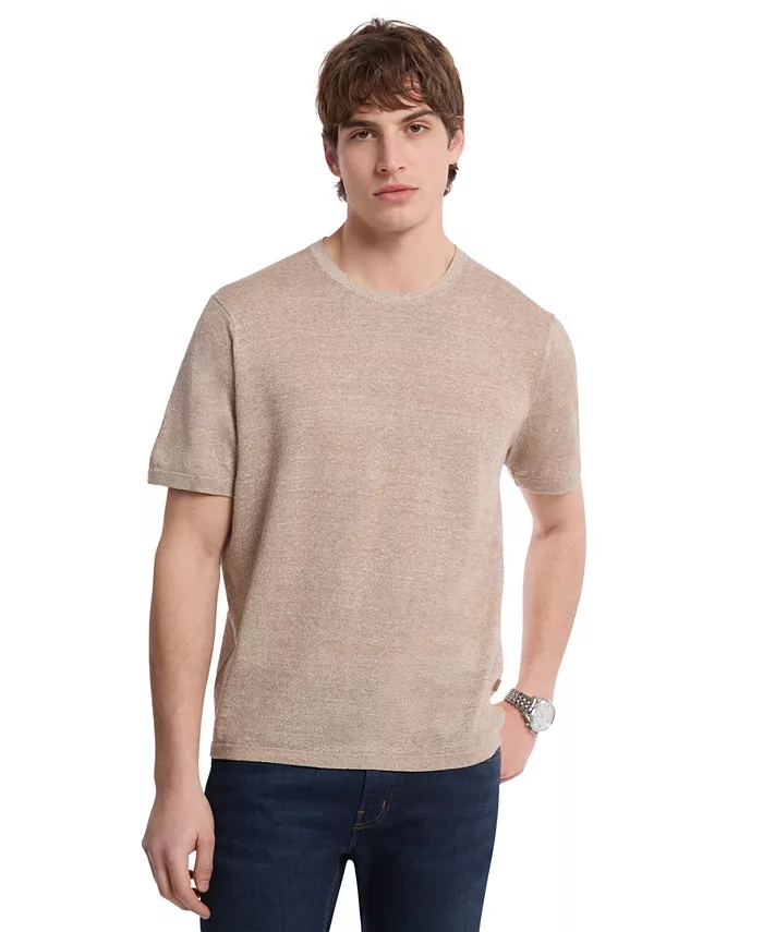 Мужская футболка Mouline с коротким рукавом и круглым вырезом Michael Kors, коричневый
Мужская футболка Mouline с коротким рукавом и круглым вырезом Michael Kors, коричневый