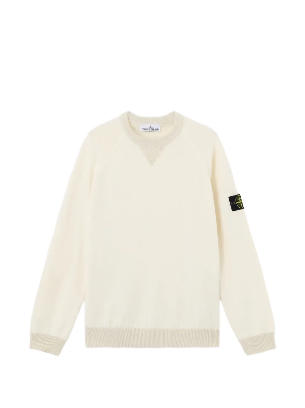 Свитер с круглым вырезом Stone Island, бежевый
Свитер с круглым вырезом Stone Island, бежевый