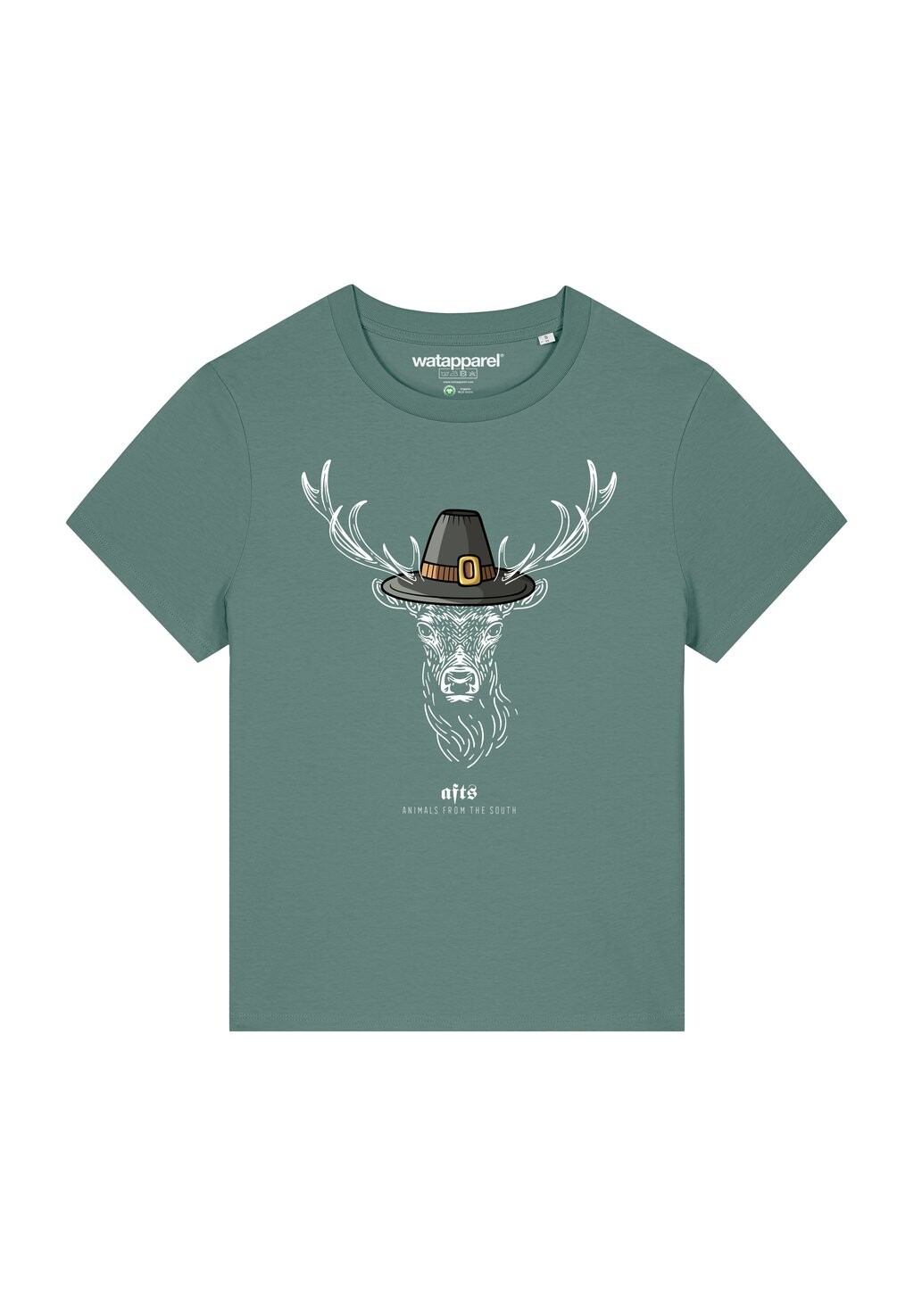 Футболка с принтом HIRSCH watapparel, темно-зеленый
Футболка с принтом HIRSCH watapparel, темно-зеленый