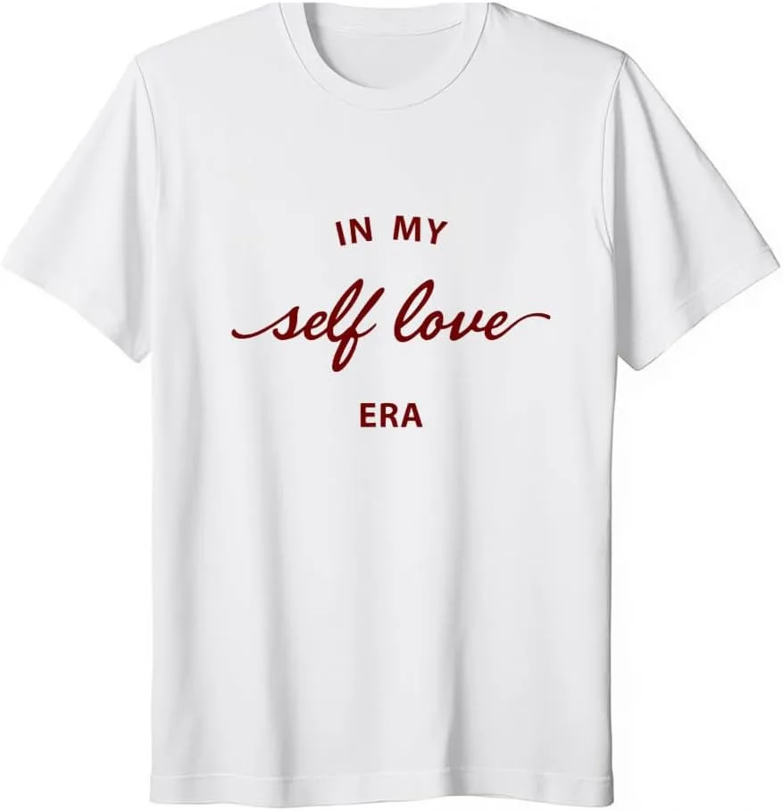 Футболка My Self Love Era с мотивационной надписью, свободный крой VETALLO
Футболка My Self Love Era с мотивационной надписью, свободный крой VETALLO