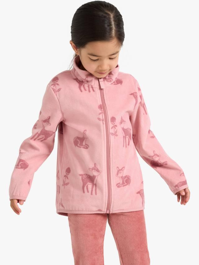 Детская флисовая кофта с молнией и принтом цветов и оленей Lindex, Dusty Pink
Детская флисовая кофта с молнией и принтом цветов и оленей Lindex, Dusty Pink