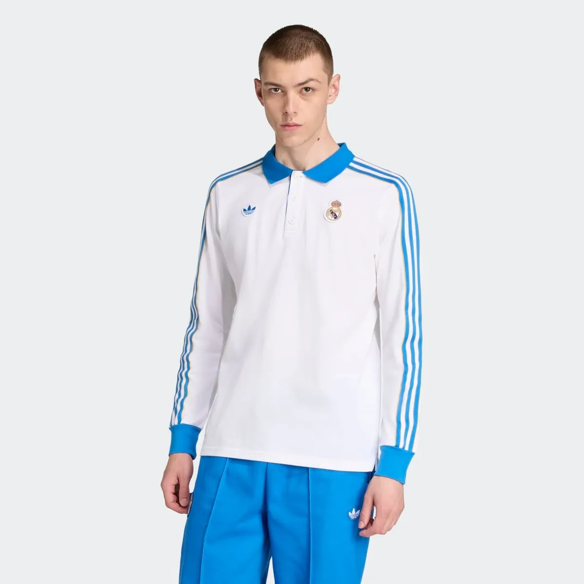 Мужское поло Real Madrid CF Terrace Icons Originals adidas, белый
Мужское поло Real Madrid CF Terrace Icons Originals adidas, белый