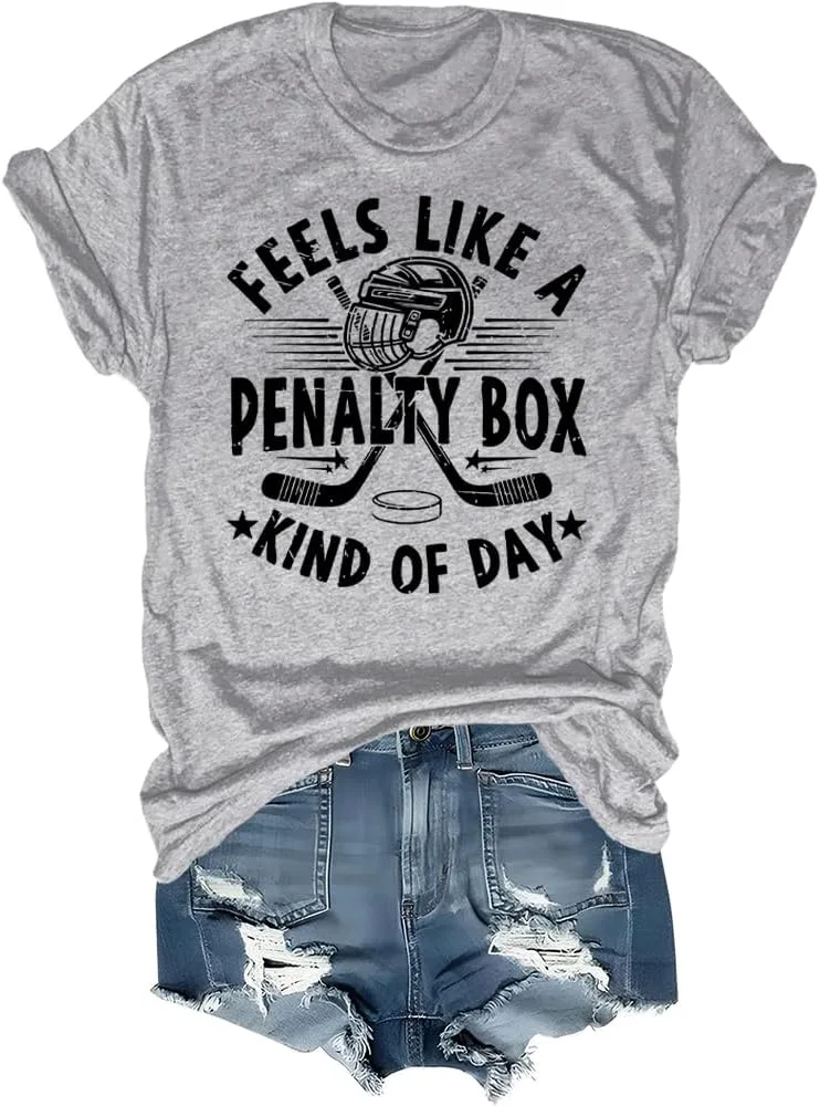 Футболка с принтом "Feels Like A Penalty Box Kind of Day" для хоккейных болельщиков derklae
Футболка с принтом "Feels Like A Penalty Box Kind of Day" для хоккейных болельщиков derklae