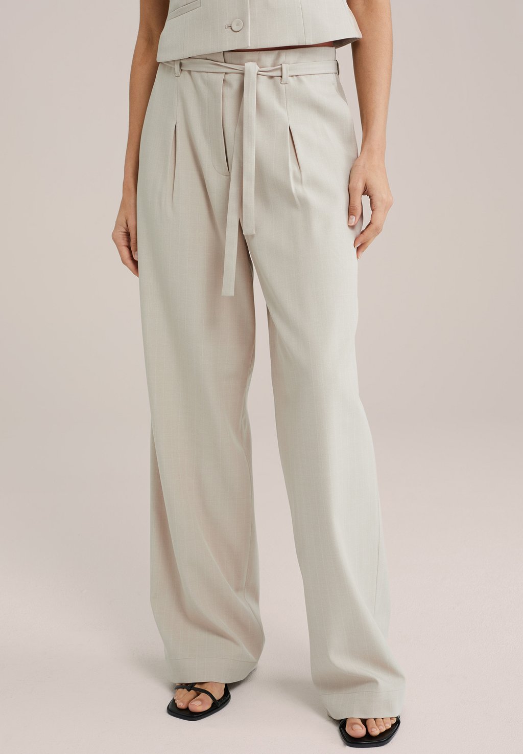 Брюки WE Fashion, бежевый
Брюки WE Fashion, бежевый