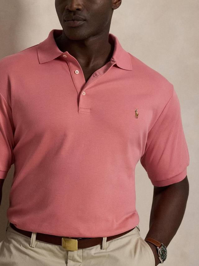Polo Big & Tall хлопковая рубашка-поло Regular Fit с коротким рукавом Ralph Lauren, Desert Rose
Polo Big & Tall хлопковая рубашка-поло Regular Fit с коротким рукавом Ralph Lauren, Desert Rose