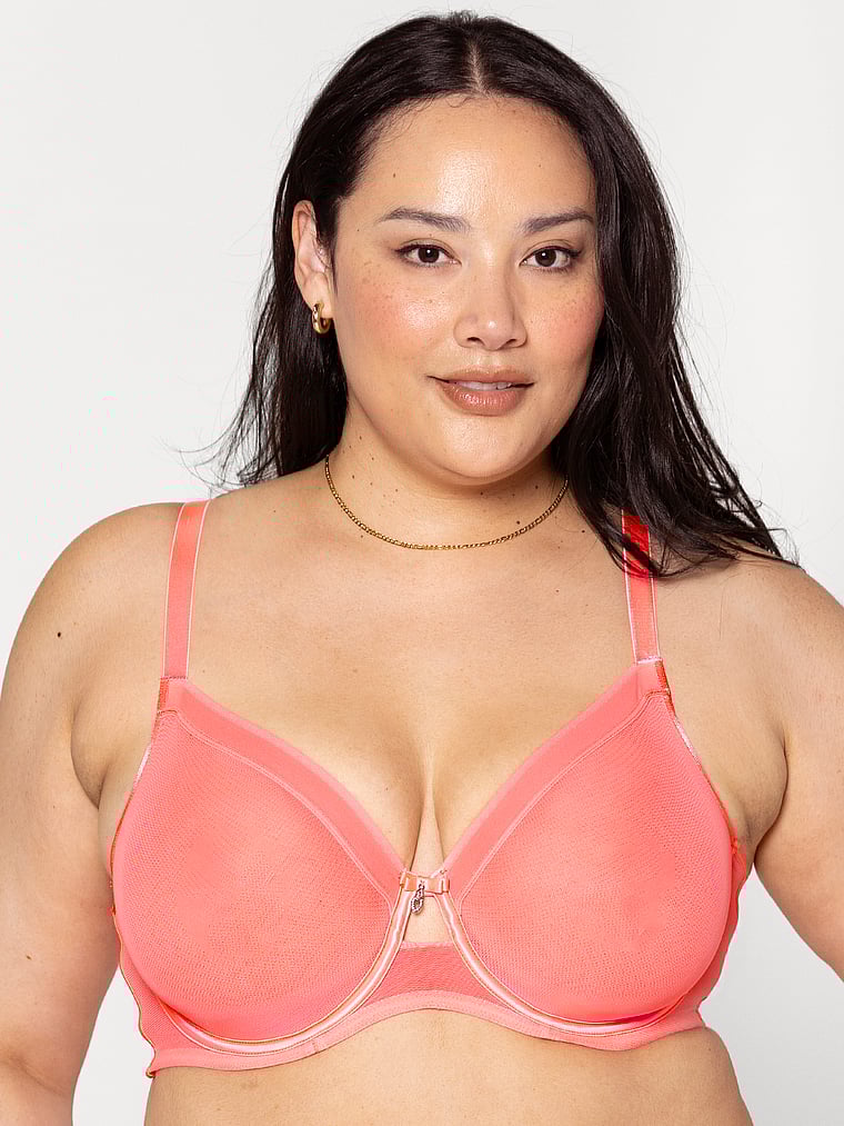 Бюстгальтер из прозрачной сетки без подкладки Curvy Couture, цвет sunset glow
Бюстгальтер из прозрачной сетки без подкладки Curvy Couture, цвет sunset glow