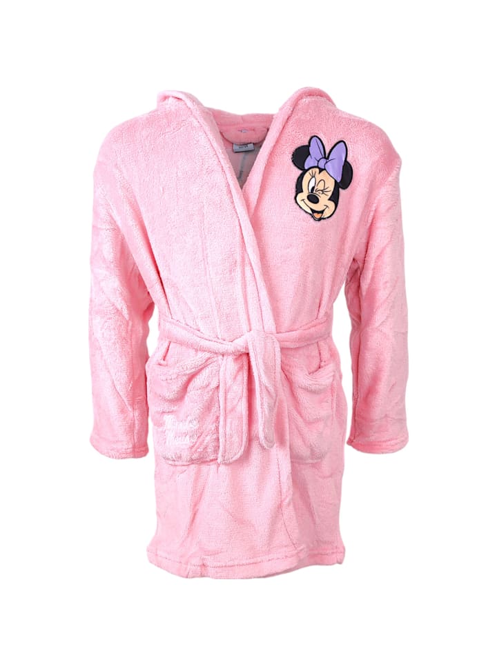 Disney Minnie Mouse Детский халат с капюшоном Disney Минни Маус, розовый
Disney Minnie Mouse Детский халат с капюшоном Disney Минни Маус, розовый