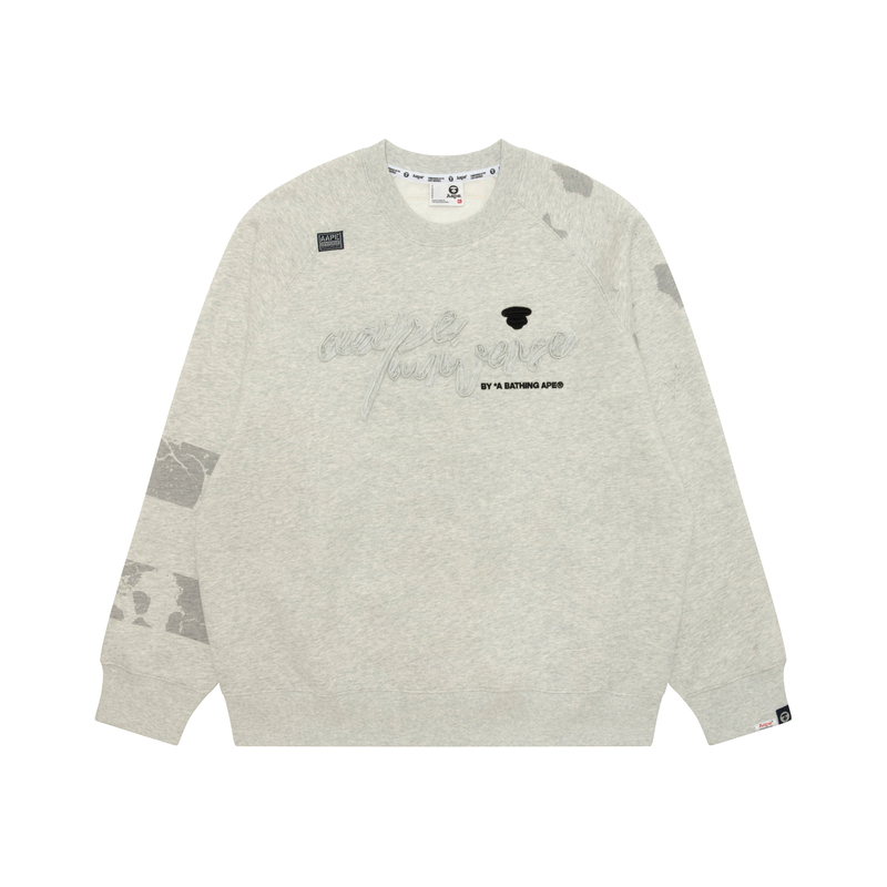 Толстовка FW25 мужская Aape, серый/белый
Толстовка FW25 мужская Aape, серый/белый