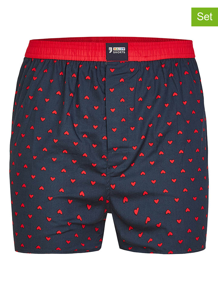 Happy Shorts Комплект из 3 штук: боксерские трусы темно-синего цвета
Happy Shorts Комплект из 3 штук: боксерские трусы темно-синего цвета