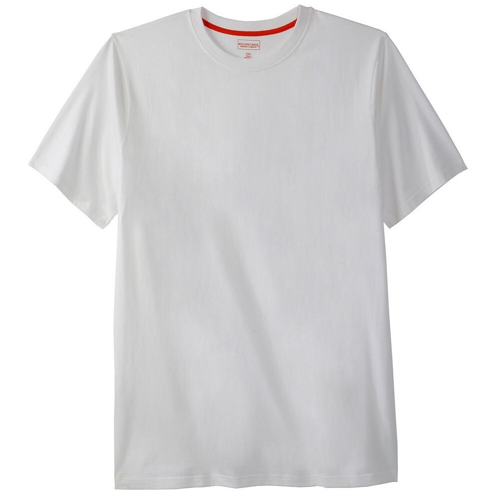 Мужская удлиненная футболка с круглым вырезом Boulder Creek By Kingsize для больших и высоких тяжеловесов, белый
Мужская удлиненная футболка с круглым вырезом Boulder Creek By Kingsize для больших и высоких тяжеловесов, белый