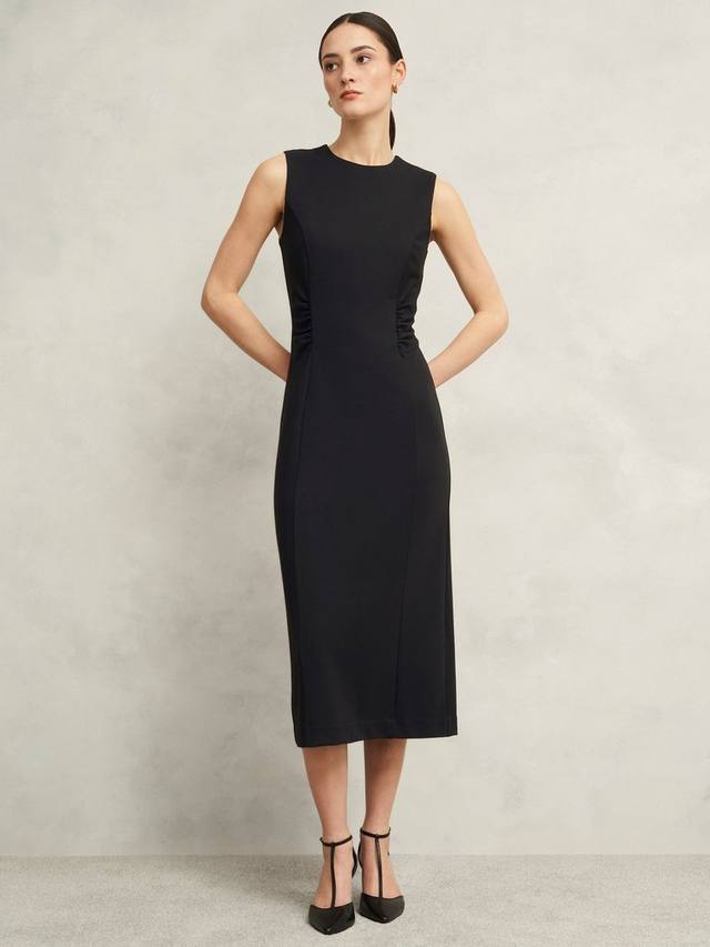 Платье без рукавов цвета хейзел понте Hobbs, черный
Платье без рукавов цвета хейзел понте Hobbs, черный