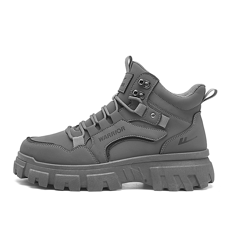 Мужские ботинки в винтажном британском стиле, однотонные, универсальные для активного отдыха, минималистичные рабочие ботинки Combat Boots WARRIOR, серый
Мужские ботинки в винтажном британском стиле, однотонные, универсальные для активного отдыха, минималистичные рабочие ботинки Combat Boots WARRIOR, серый