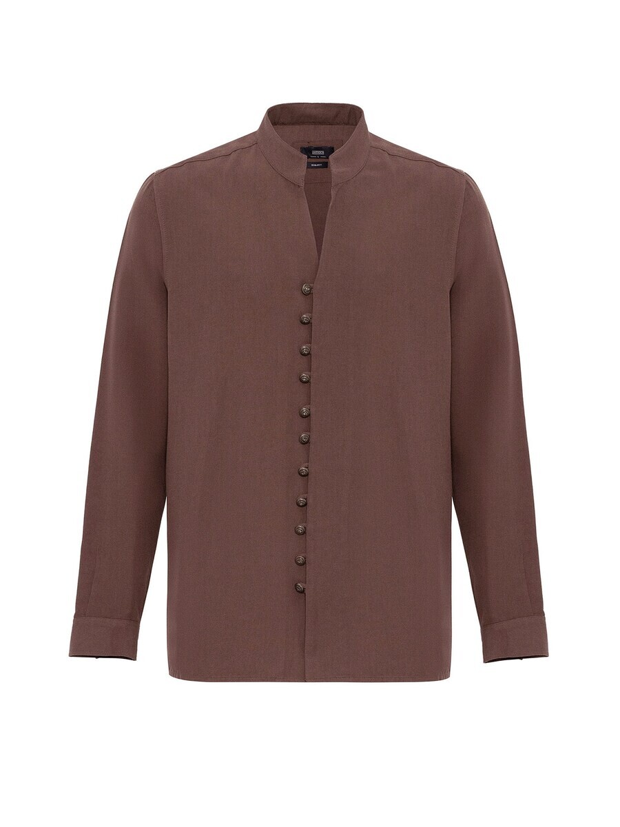 Рубашка на пуговицах стандартного кроя Antioch, коричневый
Рубашка на пуговицах стандартного кроя Antioch, коричневый