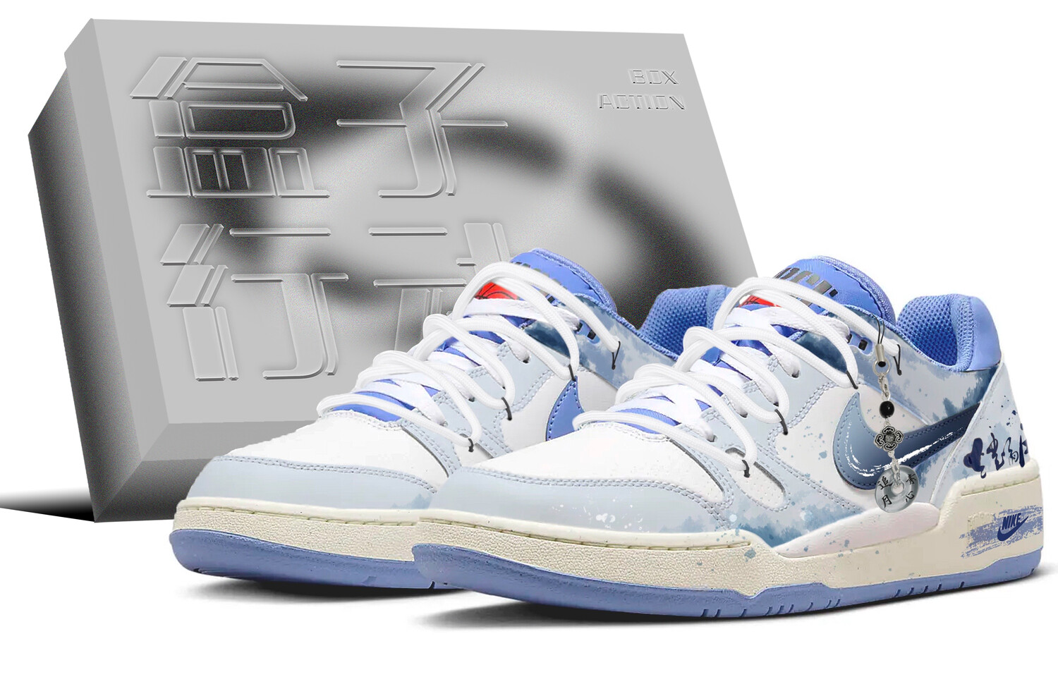 Кроссовки Nike Full Force Skateboarding Shoes Men Low-top White/Royal Blue/Fern Green, синий/белый
Кроссовки Nike Full Force Skateboarding Shoes Men Low-top White/Royal Blue/Fern Green, синий/белый