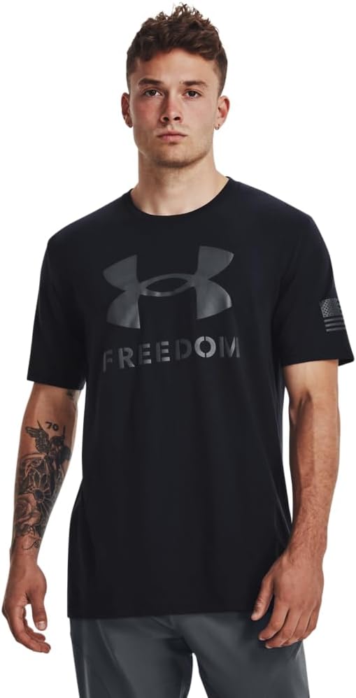 Новая мужская футболка с логотипом Freedom от Under Armour, (465) Dark Navy Blue/Pitch Gray, Синий, Новая мужская футболка с логотипом Freedom от Under Armour, (465) Dark Navy Blue/Pitch Gray
Новая мужская футболка с логотипом Freedom от Under Armour, (465) Dark Navy Blue/Pitch Gray, Синий, Новая мужская футболка с логотипом Freedom от Under Armour, (465) Dark Navy Blue/Pitch Gray