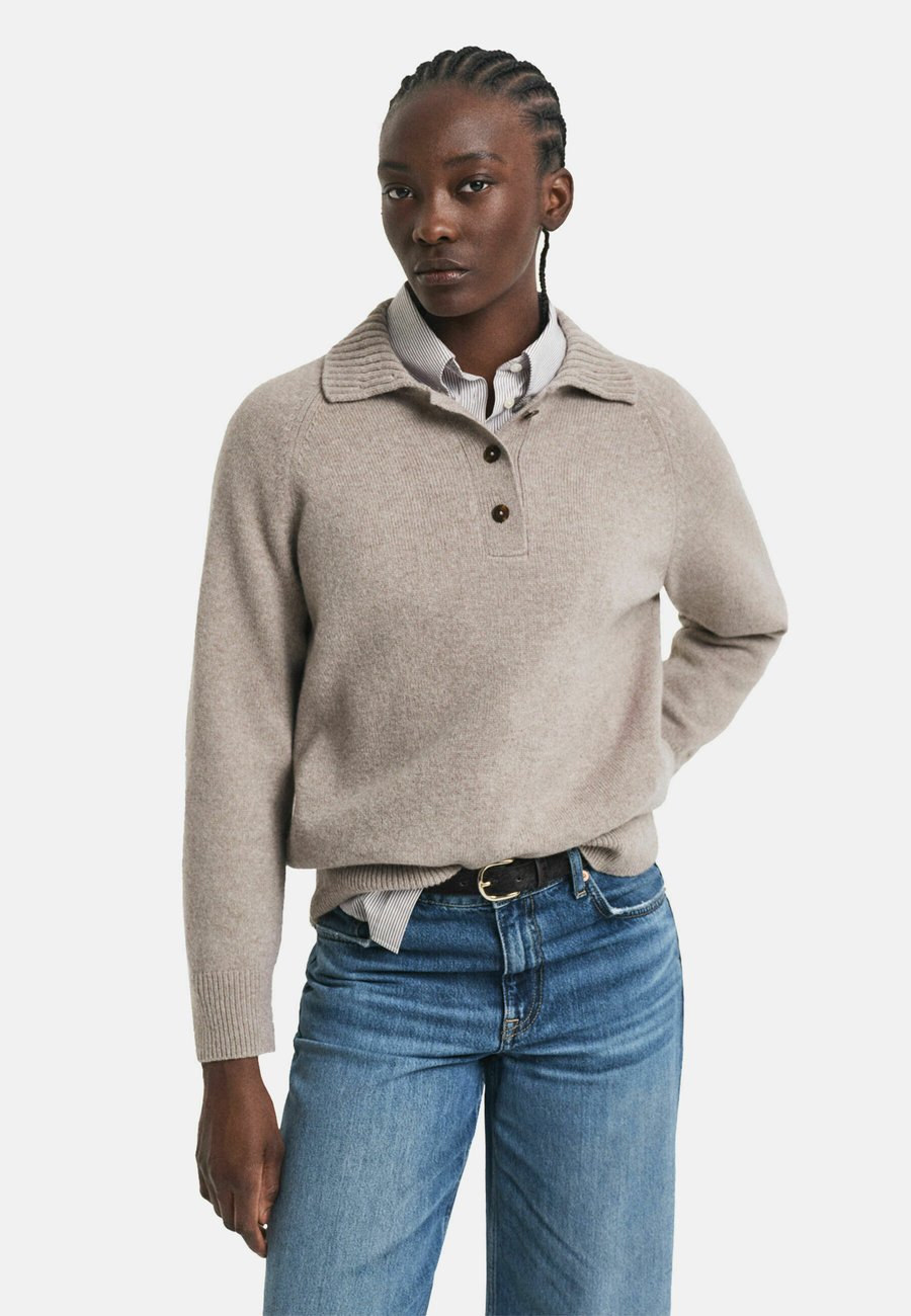Джемпер GANT RUGGER, Taupe Beige/Taupe
Джемпер GANT RUGGER, Taupe Beige/Taupe