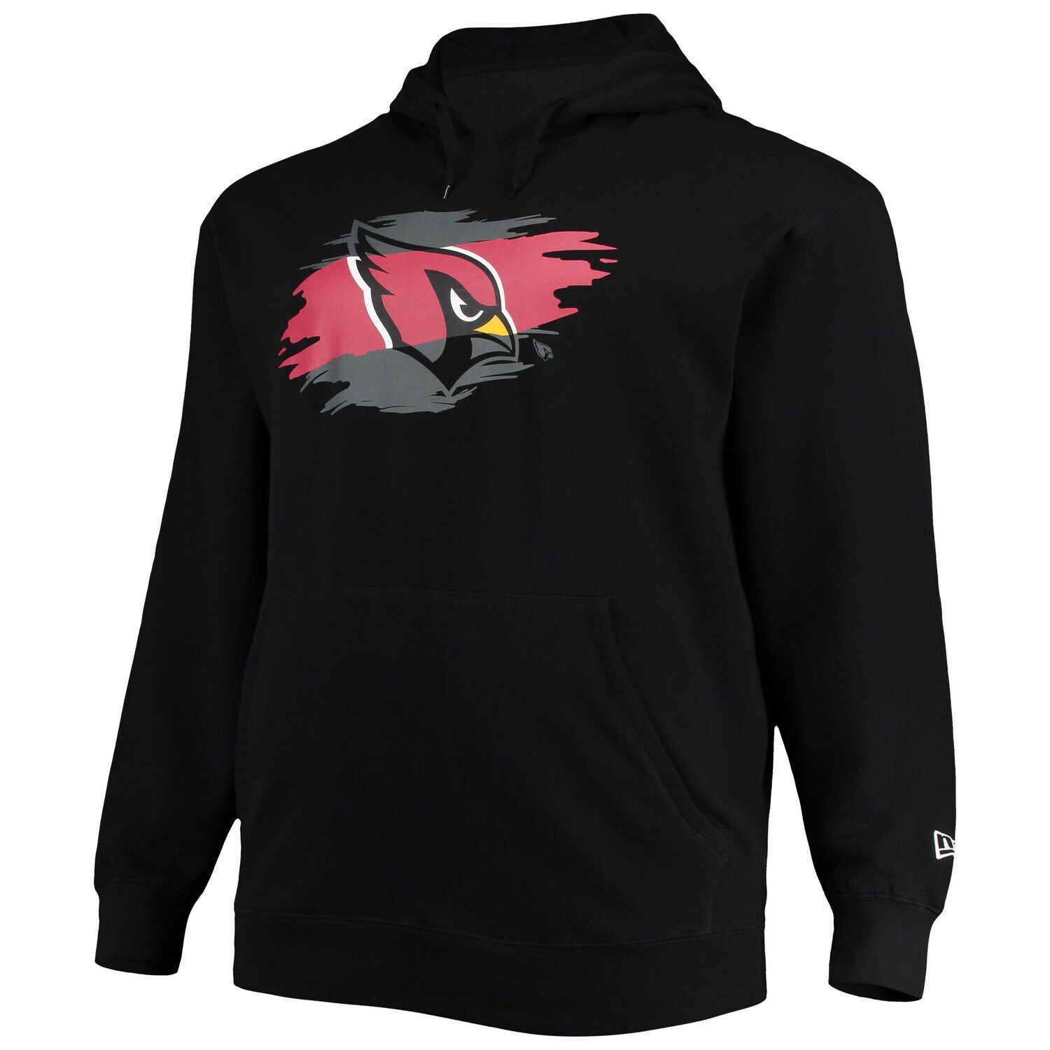 Мужской черный пуловер с капюшоном с логотипом Arizona Cardinals Big & Tall Primary New Era
Мужской черный пуловер с капюшоном с логотипом Arizona Cardinals Big & Tall Primary New Era