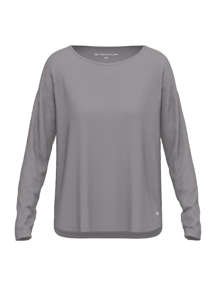 Топ София в средне-сером однотонном цвете Tom Tailor
Топ София в средне-сером однотонном цвете Tom Tailor