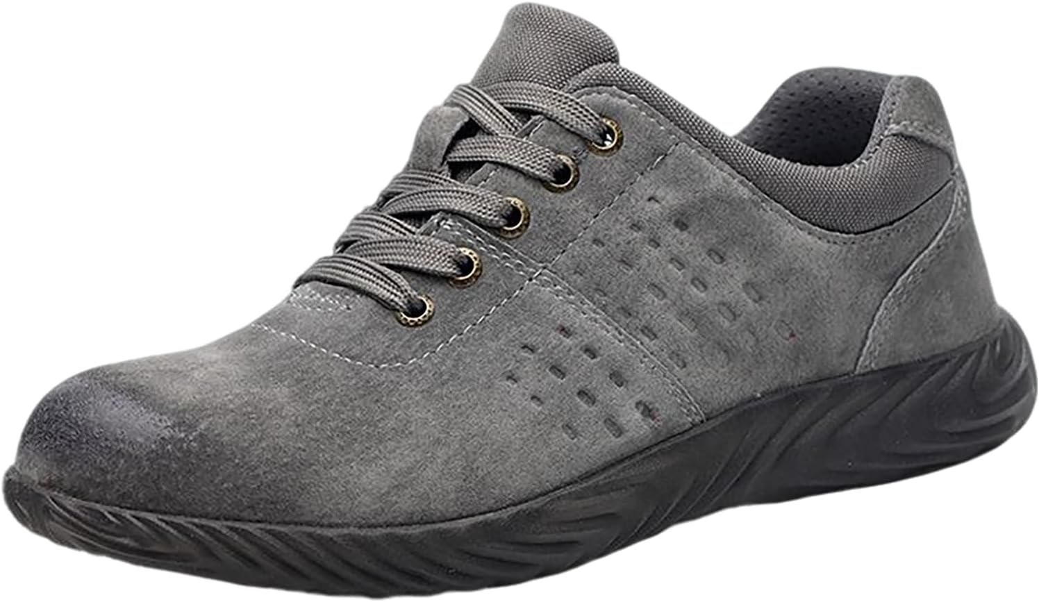 Мужские кожаные эластичные туфли на шнуровке и без застежки с стальным носком, удобные, дышащие, легкие, с круглым носком, противоскользящие, с толстой подошвой, безопасные, проколоустойчивые, повседневные и деловые кроссовки для ходьбы Nxnbhsl,...
Мужские кожаные эластичные туфли на шнуровке и без застежки с стальным носком, удобные, дышащие, легкие, с круглым носком, противоскользящие, с толстой подошвой, безопасные, проколоустойчивые, повседневные и деловые кроссовки для ходьбы Nxnbhsl,...