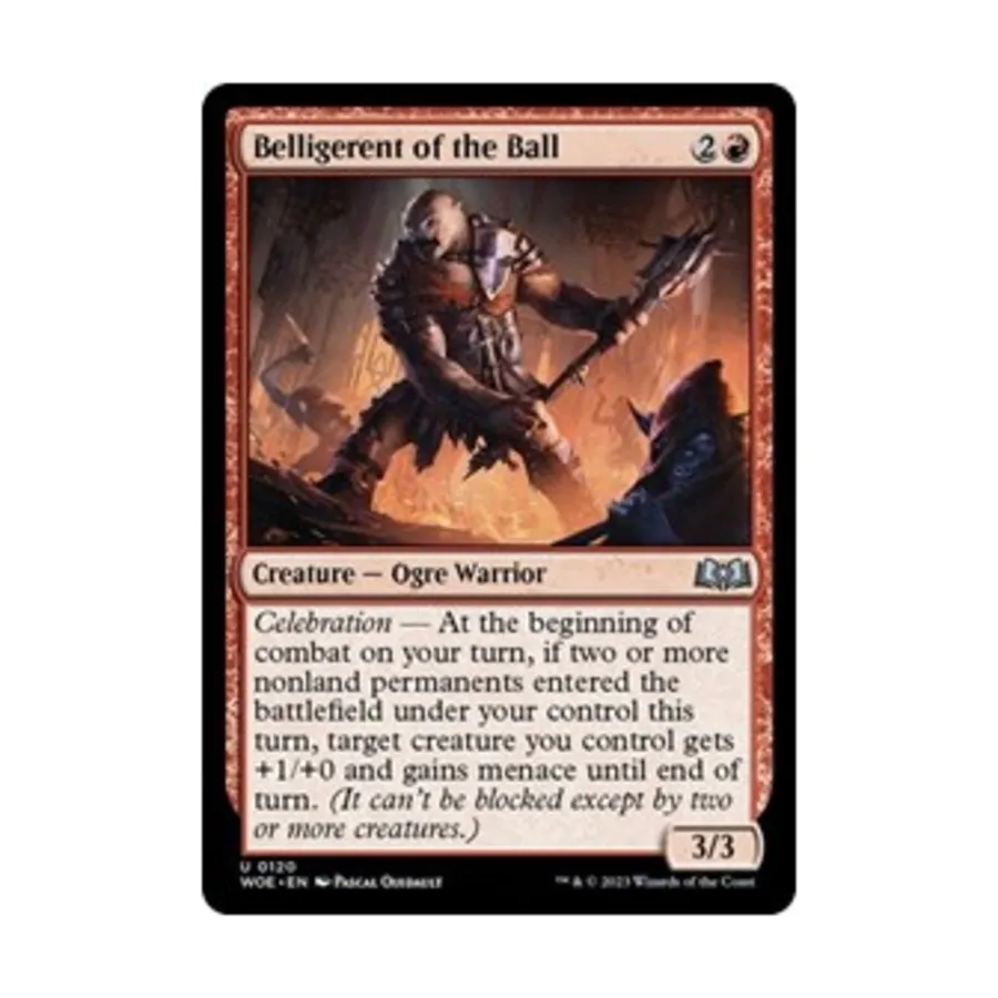 CCG Воюющий мяч (U), MTG - Wilds of Eldraine
CCG Воюющий мяч (U), MTG - Wilds of Eldraine