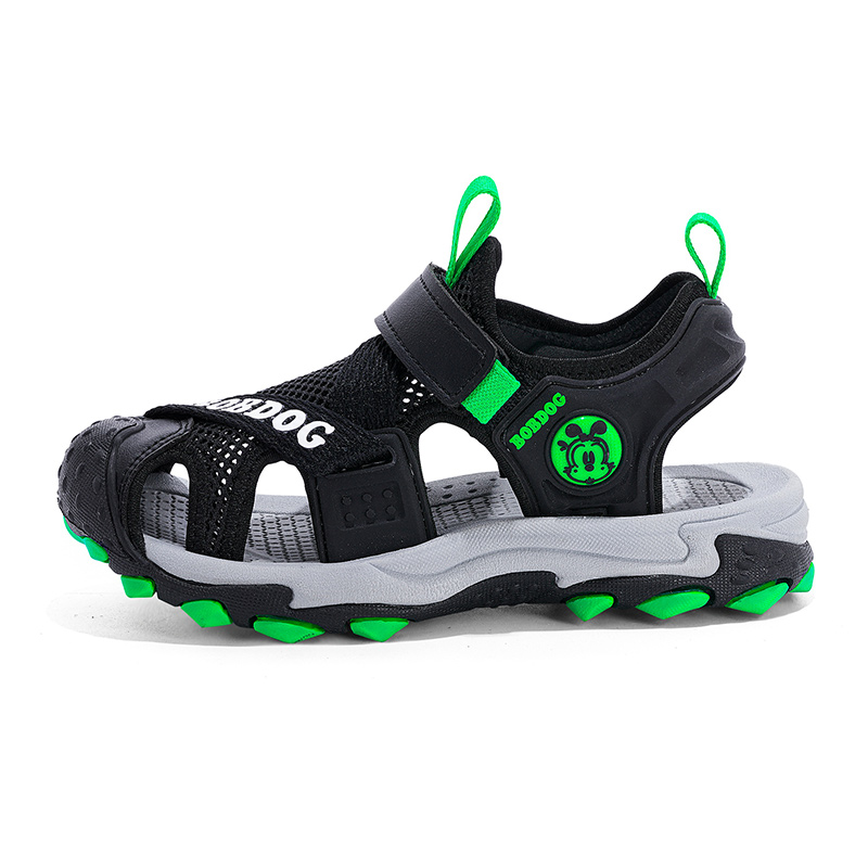 Сандалии детские, противоскользящие, дышащие и с низким верхом для мальчиков и девочек BOBDOG, черный
Сандалии детские, противоскользящие, дышащие и с низким верхом для мальчиков и девочек BOBDOG, черный